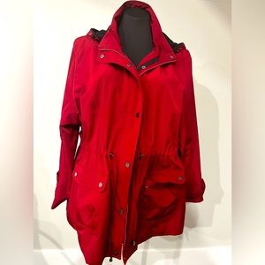 Catherine’s Outer Jacket Plus Size 3x Color Red